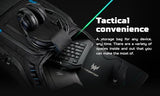Acer PBG591 Predator Utility Gaming Backpack, Water Resistant and Tear Proof Travel Backpack Fits and Protects Up to 17.3" Predator Gaming Laptop, Black with Teal Accents