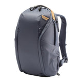 Peak Design Everyday Backpack Zip 15L, Midnight, 270-Degree Zip, Dual Side Pockets, FlexFold Dividers, Fits 15" Laptop, For Camera Carry, Daily Commutes or Travel, Versatile Backpack for Men and Women