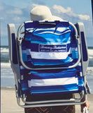 Tommy Bahama 5-Position Backpack Beach Chair with Pillow (Morning Blue)
