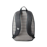 WILSON 2025 Tour Tennis Backpack - Black/White, Holds up to 2 Rackets