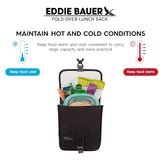 Eddie Bauer Insulated Lunch Bag | Cooler | Travel | Work | Outdoor | Reusable | Durable | Leakproof - Rain
