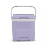 Igloos Cooler Hard-Sided Ice Chest, Insulated Portable Cooler, Heavy-Duty, Leak-Resistant Lid, Lightweight Ergonomic Handle (Lilac Breeze, 12 Quart)