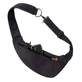 Rothco Vintage Canvas Crossbody Sling Bag – Compact Travel Shoulder Backpack 2L Storage, Khaki