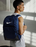 Nike Brasilia Backpack (X-Large), Midnight Navy/Black/White, MISC