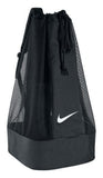 Nike Club Team Swoosh Soccer Ball Bag - Black/Black/White, 86 x 47 x 47 cm, 164 l