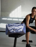 Nike Brasilia Duffel Bag (Medium), Diffused Blue/Black/Black, MISC