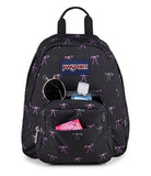 JanSport Half Pint Mini Backpack, 10.2 L - Durable Mini Bag Purse with Adjustable Shoulder Straps, Single Main Compartment, Zippered Stash Pocket, Bad Bows
