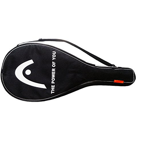 HEAD Tennis Racquet Cover Bag, Lightweight Padded Single Racket Carrying Case with Adjustable Shoulder Strap