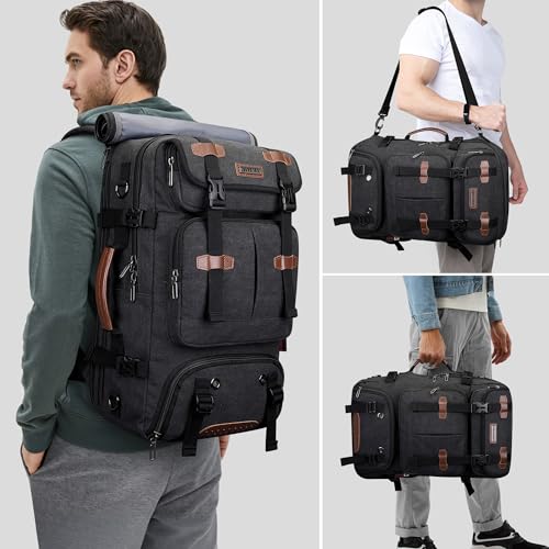 WITZMAN Travel Backpack for Men 40L Large Carry-on Airline Approved