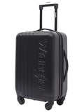 Wrangler Quest Luggage Set, Black, 3 Piece Set (28"/24"/20")