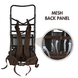TIMBER RIDGE Aluminum External Frame Hiking Backpacks with Adjustable Height, Lightweight & Foldable for Camping, Hiking, Travel, Outdoor