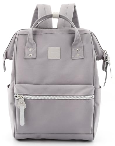 himawari Laptop Backpack for Women&Men Travel Backpack With USB Charging Port Large Business Bag Water Resistant College Bag Computer Bag Backpack for school (1881-Misty purple-39#)
