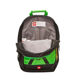 LEGO NINJAGO Future Kids School Backpack Bookbag, for Travel, On-the-Go, Back to School, Boys and Girls, with Adjustable Padded Straps, Lloyd Green