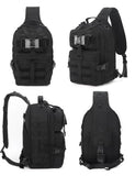 J.SH Tactical Sling Bag for Men, Military Shoulder Sling Backpack(Bag Only)