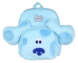 INTIMO Blue's Clues Fuzzy Soft Character Cartoon Face 12 Inch Backpack For Daily Use