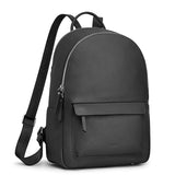 S-ZONE Genuine Leather Backpack Purse for Women Travel Backpack Classic Work Shoulder Bag Business Daypack Adjustable Straps Medium