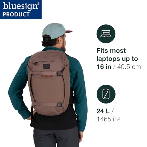 Osprey Metron 24L Commuter Bike Backpack, Black