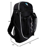 Hard Work Sports Basketball Backpack with Ball Compartment Spacious Shoe Storage for Basketball, Large Sports Bag