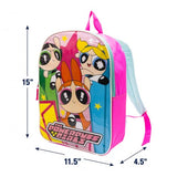 Fast Forward Powerpuff Girls Kids Backpack - School Backpack for Girls
