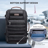 WITZMAN Travel Backpack for Men Flight Approved Fits 16" Laptop