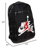 Nike Air Jordan Jumpman Logo Classic Backpack (One Size, Black)