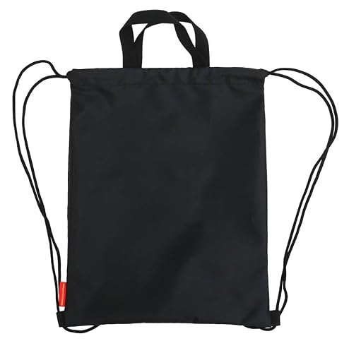 Pikachu Drawstring Backpack Gym Sackpack Travel Bag Multi Purpose Bag (Black)