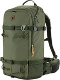 Fjällräven Bergtagen Touring 30 Backpack - Technical Pack, Secure Gear Attachment, Alpine Design - Touring, Trekking, Hiking, Laurel Green-Deep Forest, Medium/Large