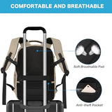 MOSISO 15.6-16 inch 35L Laptop Backpack with USB Charging Port