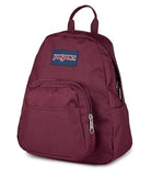 JanSport Half Pint Mini Backpack, 10.2 L - Durable Mini Bag Purse with Adjustable Shoulder Straps, Single Main Compartment, Zippered Stash Pocket, Cherry Lacquer