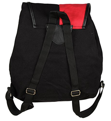 DC Comics Harley Quinn Knapsack Backpack 14 X 17 inches