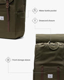 Herschel Retreat™ Backpack, Ivy Green, Standard - 23L