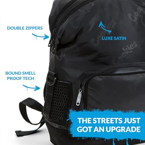Satin 'Smell Proof' Backpack by Cookies Clothing