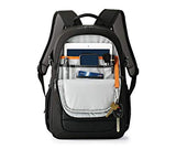 Lowepro Tahoe BP 150, Camera Bag, Lightweight Compact Camera Backpack for Cameras, CSC, DJI Spark Drone, Black, 27.5 x 21.7 x 40.3 cm, Medium LP36892-PWW