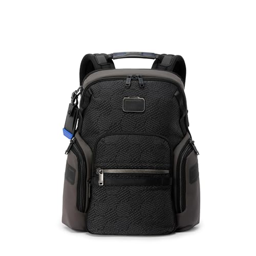 TUMI - Alpha Bravo Navigation Backpack - Everyday Travel and Commute Bag - Fits Up to 15" Laptop - 16.0" X 14.0" X 7.3" - Black Geometric