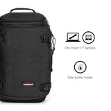 EASTPAK Carry Pack – Convertible Duffel & Backpack, 30L Cabin-Size Travel Bag, Laptop Sleeve, Water Bottle Holder, Multiple Pockets, Ultra Marine