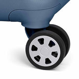 Traveler's Choice Pagosa Hardshell Expandable Luggage with Spinner Wheels, Slate Blue, 30-Inch Large