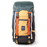 Topo Designs Rover Trail Pack 22L, Molded Back Panel, Waist Belt, Water Bottle Pockets (Forest/Goldenrod)