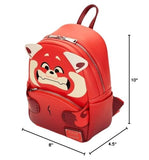 Loungefly Disney Pixar Turning Red Cosplay Womens Double Strap Shoulder Bag Purse