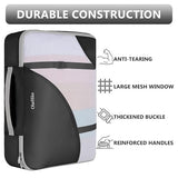 8 Set Packing Cubes for Travel, Gifts for Women Mom,Anti-Tearing Suitcase Organizer,OlarHike Vacation Essentials & Accessories for Cruise Ship