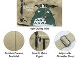 Zxtvmn Men Backpack, Anime Messenger Bag, Canvas Sling Bag, Shoulder Bag