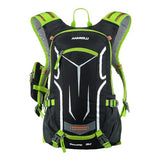 Outdoor Cycling Backpack, Bicycle Backpack, Water Bag Backpack, Mountain Hiking Backpack (Green, Single Backpack)