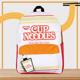 Bioworld Nissin Ramen Cup Noodles More Than A Soup Travel Backpack With Padded Laptop Pocket