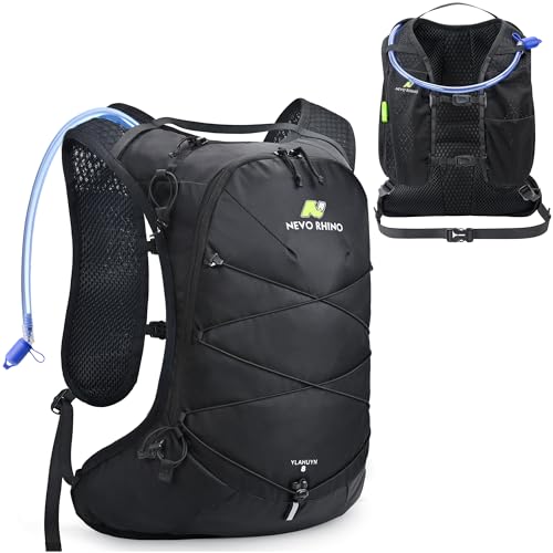 N NEVO RHINO Hydration Backpack, Lightweight Hiking Water Backpack, Hydro Bike Pack with 70 oz 2L Water Bladder, Hydration Daypack for | Backpacks4Less