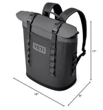 YETI Hopper M12 Backpack Soft Sided Cooler with MagShield Access, Charcoal