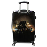World Traveler VentureX Medium Checked Luggage, Hardshell Suitcase With Spinner Wheels - Chariot Stallion