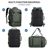 WITZMAN Travel Backpack for Men Fits 16 inch Luggage Bag USB Charging Port