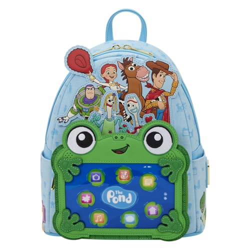 Loungefly Disney: Pixar - Toy Story 5 - to Infinity and Beyond - Embroidered Characters Mini Backpack – Gift for Kids & Adults – Collectible Bags