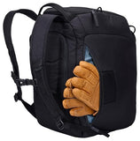 Thule RoundTrip 45L Boot Backpack - Storage compartments to organize and protect gear - Boot bag for ski and snowboard travel - Soft pocket for goggles and helmet - Built in standing pad