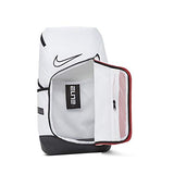 Nike Elite Pro Basketball Backpack BA6164 One Size (WHITE/UNIVERSITY RED/BLACK)