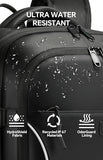 FIROVIAN Vacuum Backpack Travel, 70L Expandable Carry On Backpack With Compression System, 2 Detachable TPU Vacuum Bags, TSA Lock, Water-Resistant, Fits 16" Laptop for Business & Travel